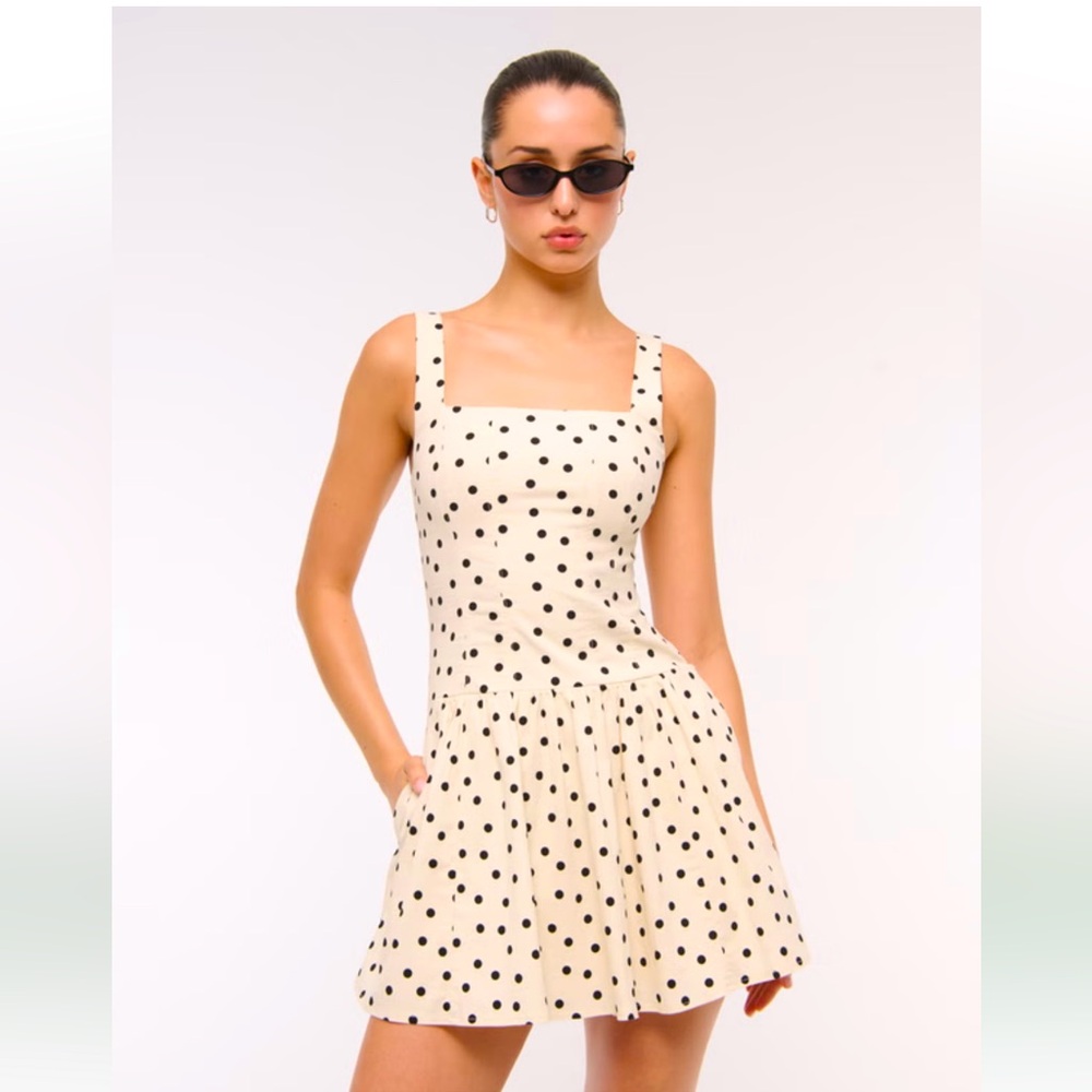 The A&F Mila Drop-Waist Mini Dress